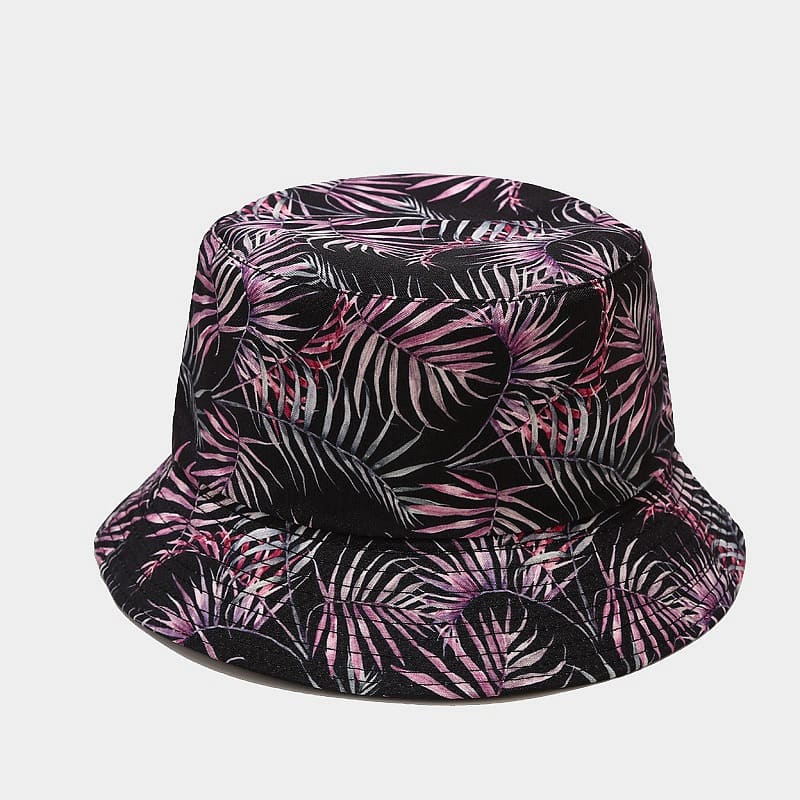 BK00066 Blomsterprint Bomuld Bucket Hat