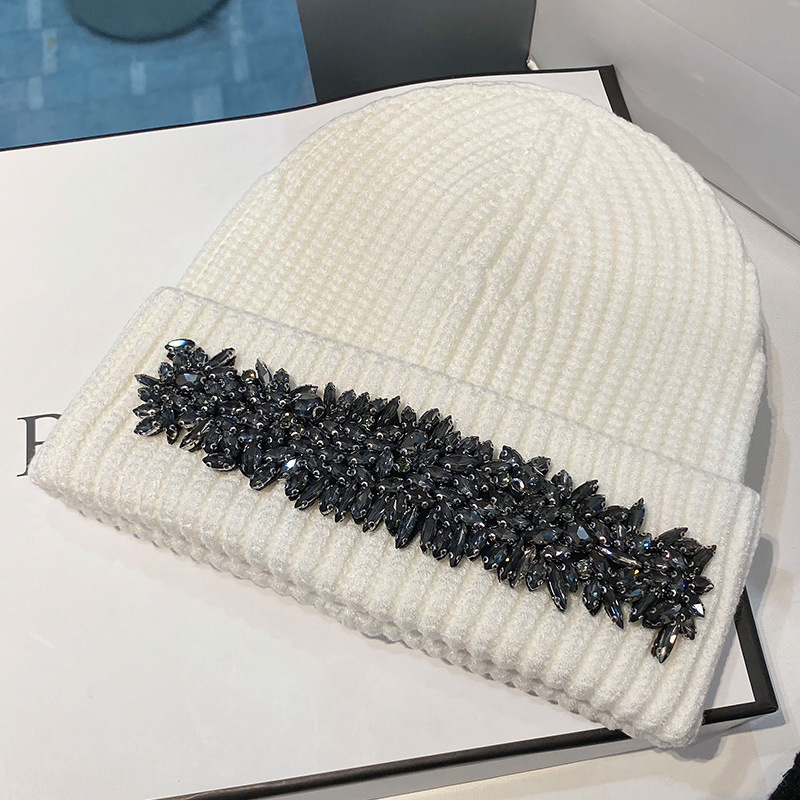 H00020 Vandboredesign strikkede ørehatte
