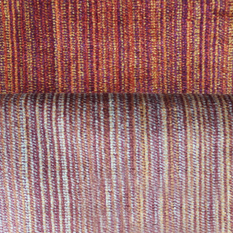 SM-A0037 Fløjlsfarve stribet hollandsk flannelette sofastof