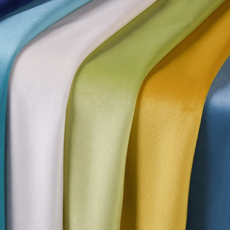 SM-B0001 160 farver 300 GSM 100 % polyester hollandsk fløjl flannelette sofastof