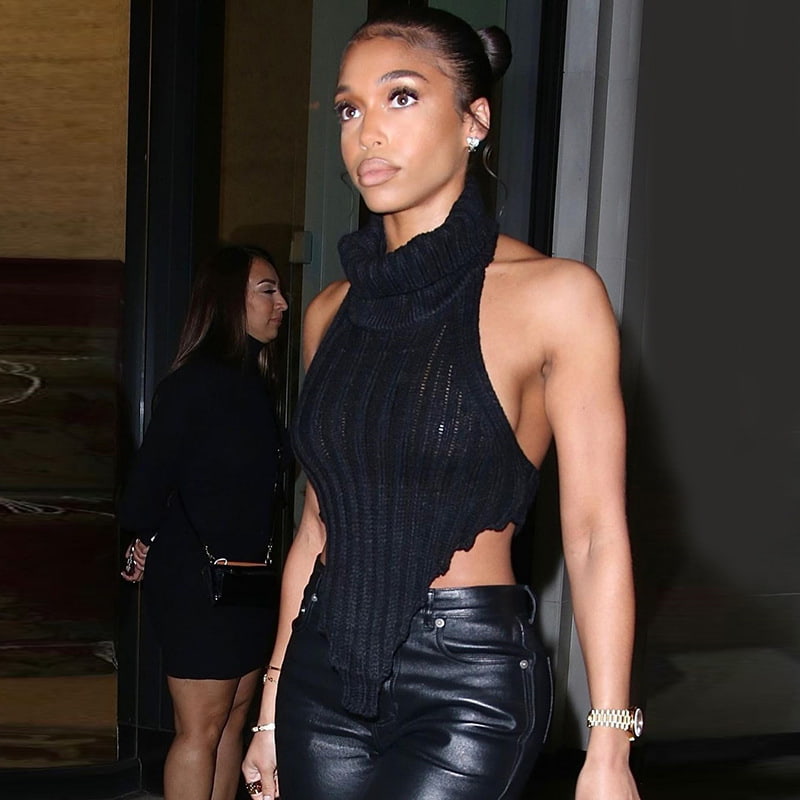 SM-K0086 Halvhalset ærmeløs halsstrikket vest med cool og krydret design SM-K0086 Halvhalset ærmeløs halsstrikket vest med cool og krydret design